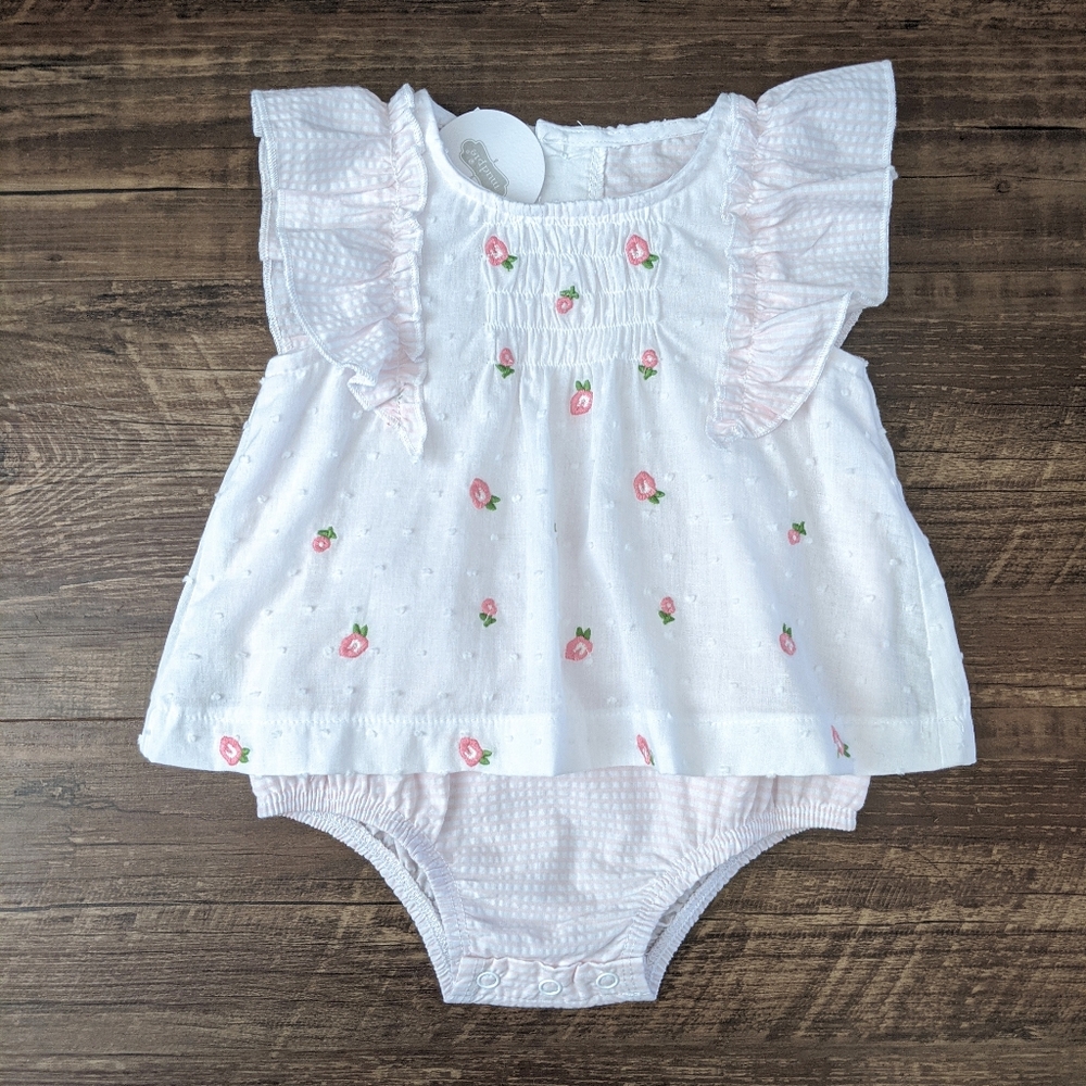 NWT Mud Pie Crawler Romper - Picture 2 of 3
